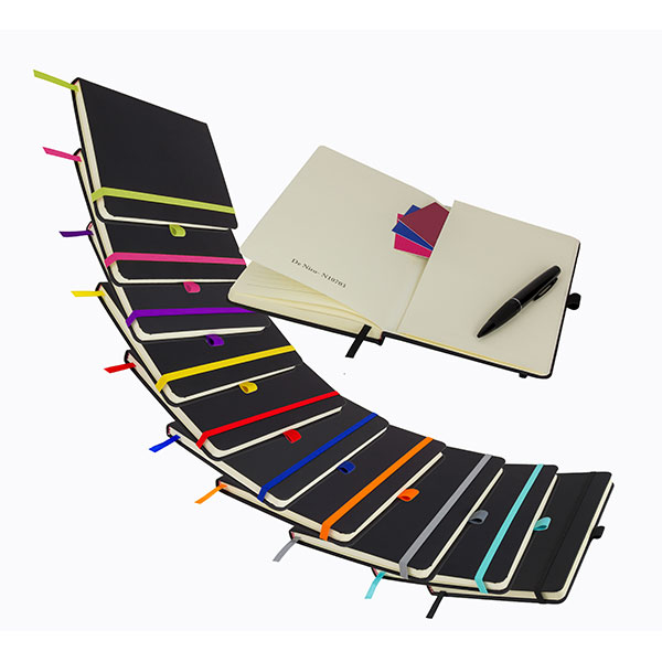 H025 DeNiro A5 Lined Notepad and Pen