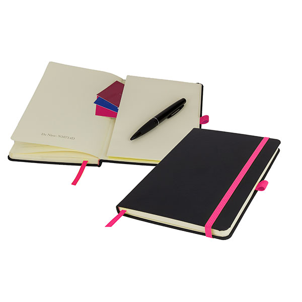 H025 DeNiro A5 Lined Notepad and Pen