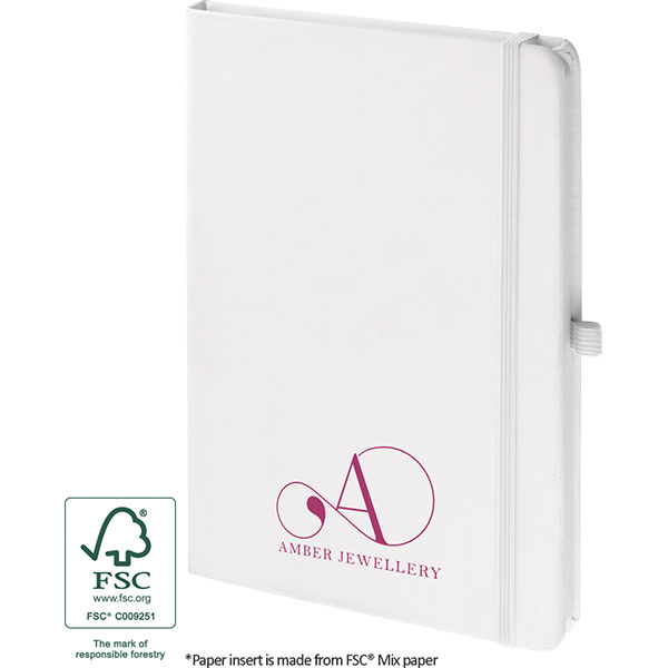 Q129 Mood Soft Feel Notebook - Spot Colour