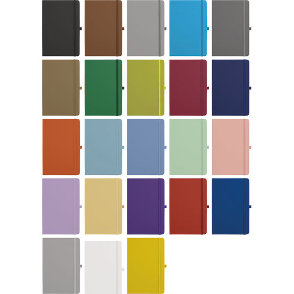 N149 Mood Soft Feel Notebook - Spot Colour