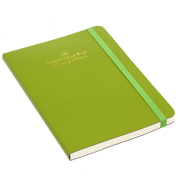 J024 Green & Good Stockholm A5 Recycled Leather Earth Friendly Notebook