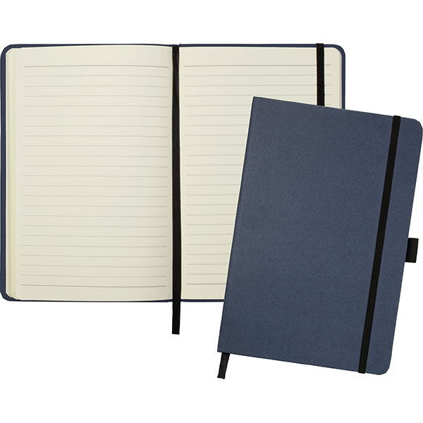 N145 Broadstairs A5 Eco Kraft Notebook - Spot Colour