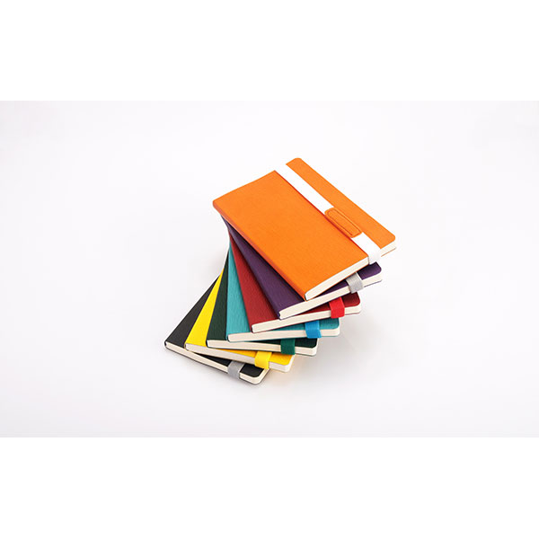 M069 Cambridge A5 Recycled Cotton Notebook - Spot Colour