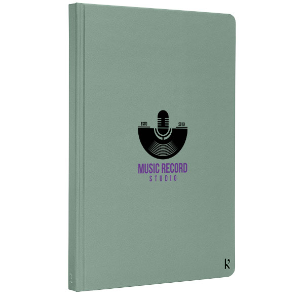 M070 Karst A5 Hard Cover Notebook - Spot Colour