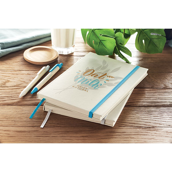 N144 Recycled Milk Carton A5 Casebound Notebook