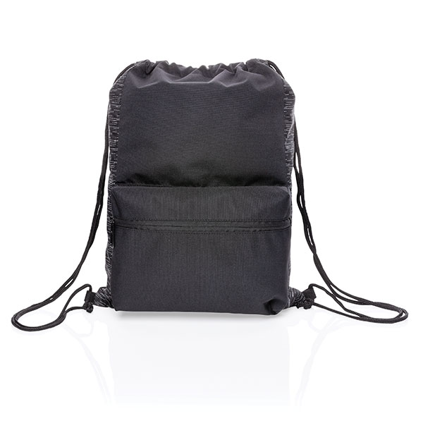 K124 Impact AWARE rPET Reflective Drawstring Backpack