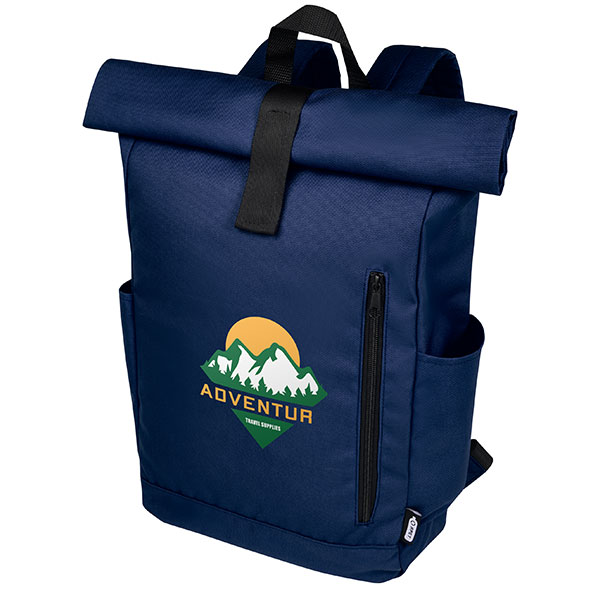 N063 Byron Recycled Roll Top Backpack