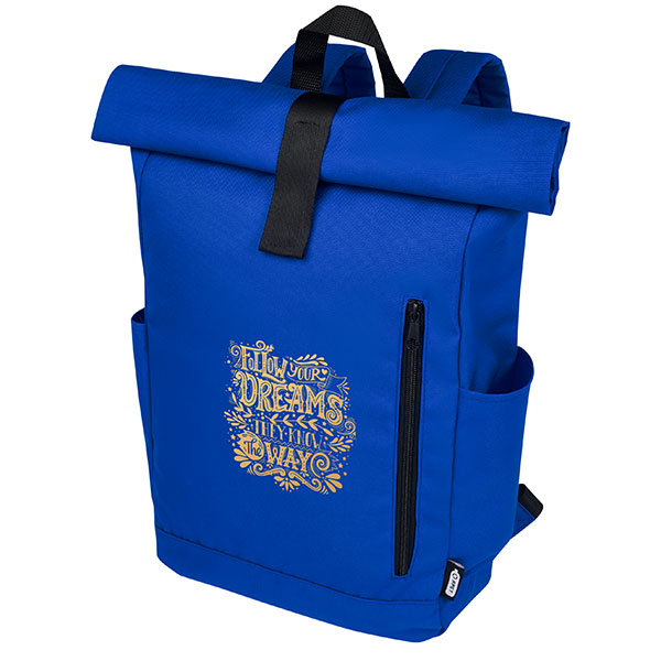 N063 Byron Recycled Roll Top Backpack