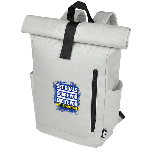 M119 Byron Recycled Roll Top Backpack