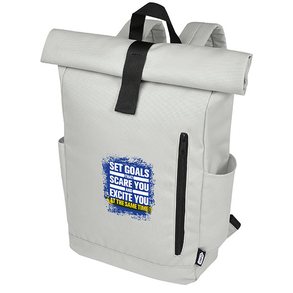 N063 Byron Recycled Roll Top Backpack