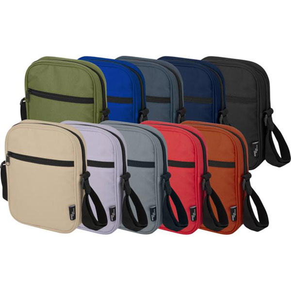 Q042 Byron Recycled Crossbody Bag - Full Colour