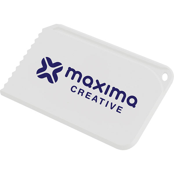 M092 Credit Card Ice Scraper - Spot Colour