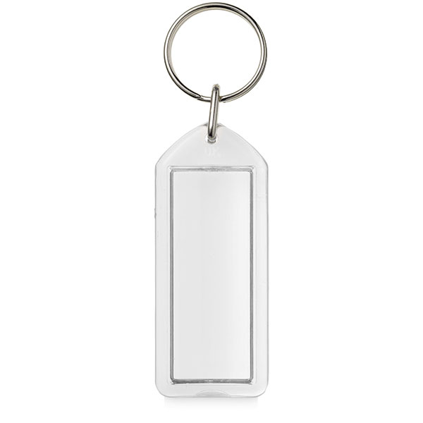 H076 Adview Oblong Plastic Key Ring