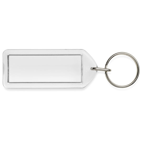 H076 Adview Oblong Plastic Key Ring