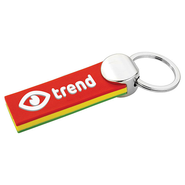 L098 Layered Sandwich Key Ring 