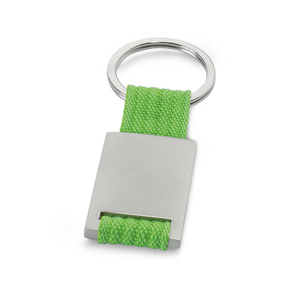 J076 Metal Rectangular Key Ring