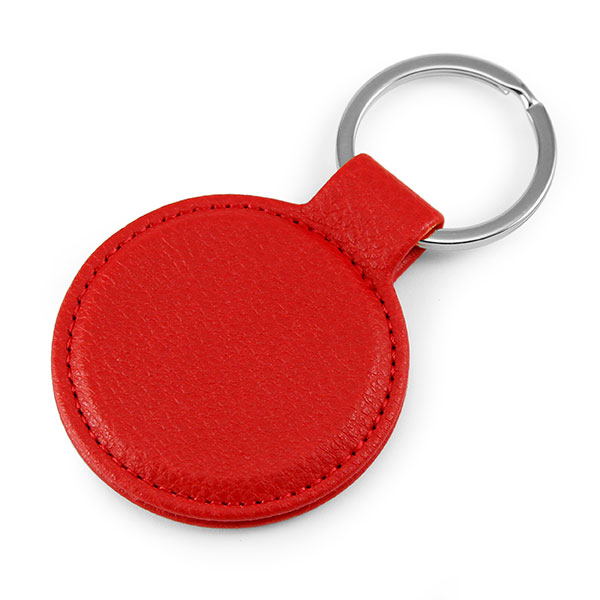 Q031 Porto rPET Round Key Ring - Full Colour - UK Stock