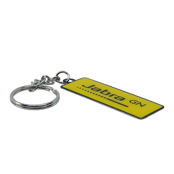 M094 Printed Steel Key Ring