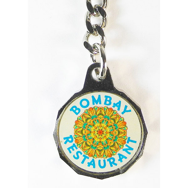 N035 Trolley Token Key Ring With Chain