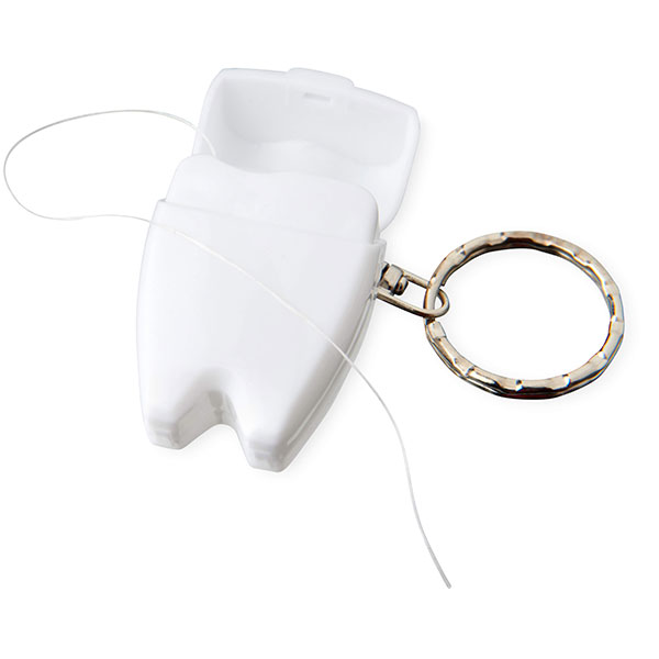 J078 Dental Floss Key Ring