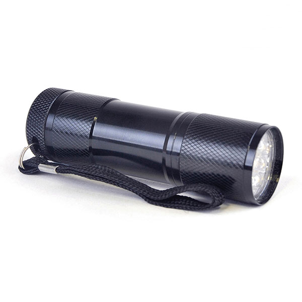 H130 Metal 9 LED Torch