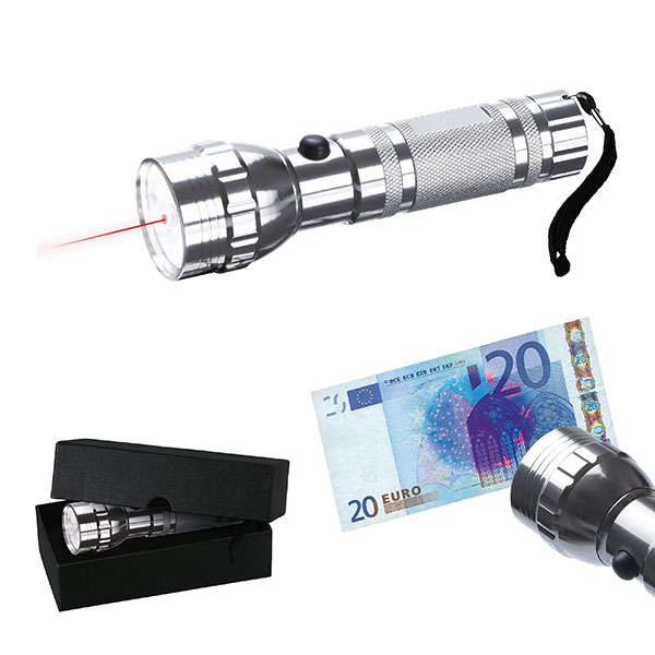 H130 LED & UV Torch & Laser Pointer