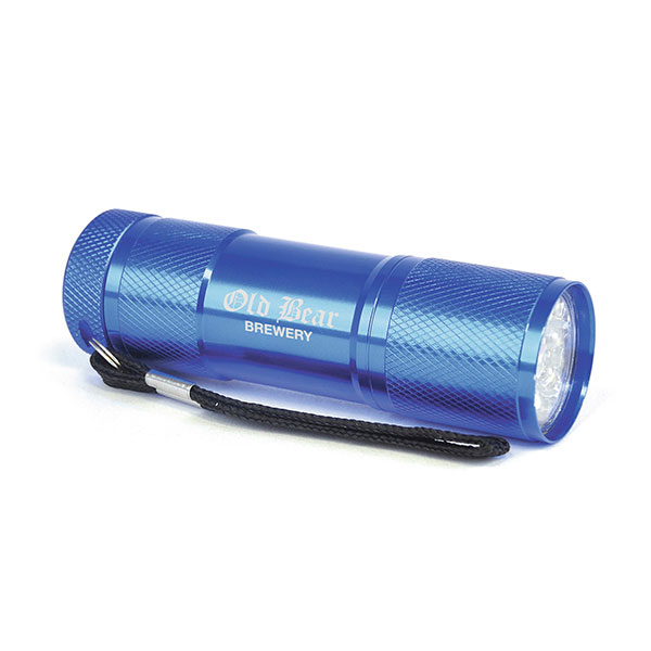 L150 Metal 9 LED Torch 