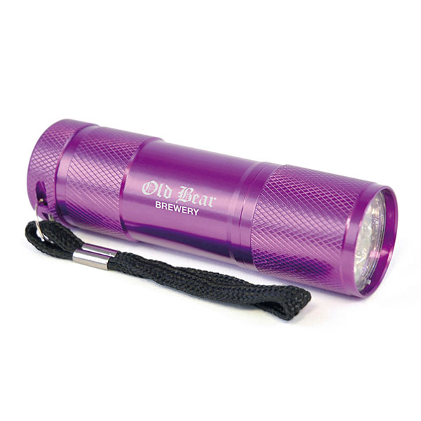 L150 Metal 9 LED Torch 