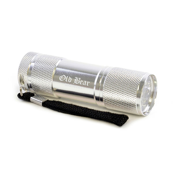 N041 Sycamore Solo Aluminium 9 LED Torch 