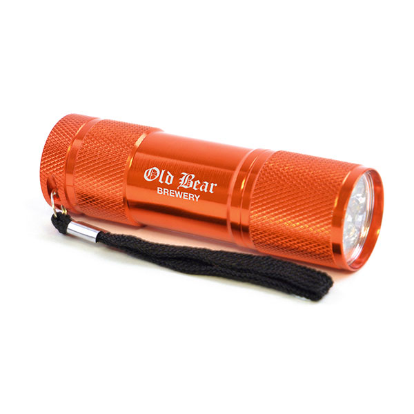 M148 Sycamore Solo Metal 9 LED Torch 