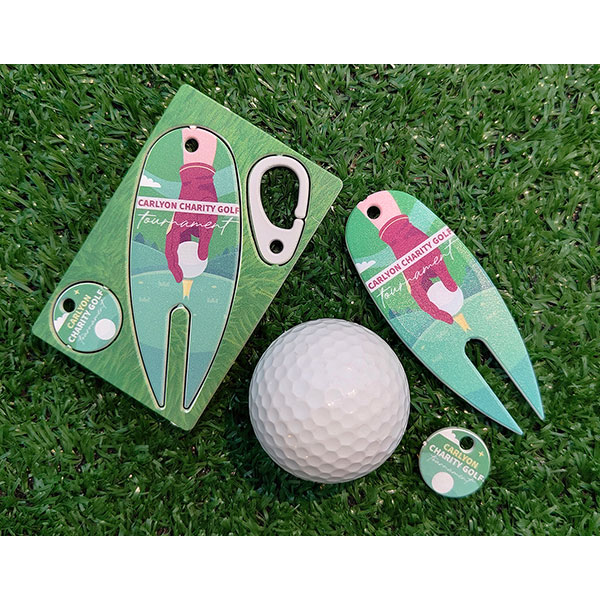 Q150 WalletMate Recycled Golf Kit