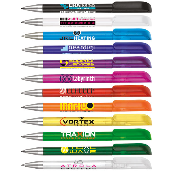 N132 Alaska Frost Ballpen - Spot Colour
