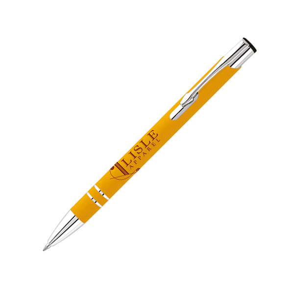 N123 Electra Soft Feel Ballpen - Spot Colour