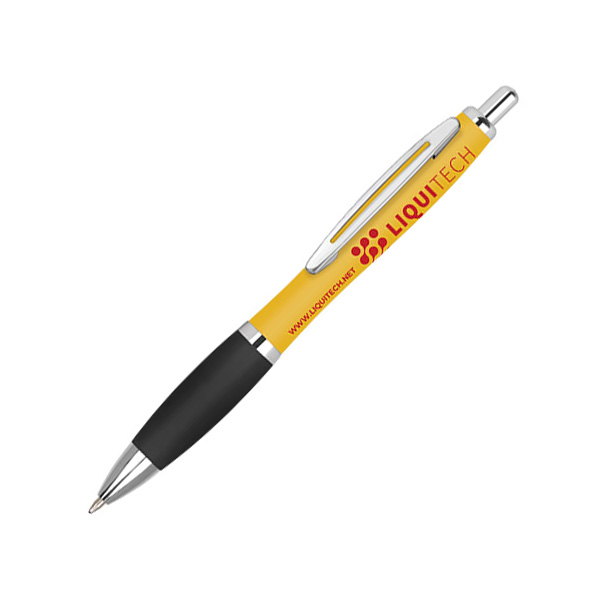 K055 Contour Metal Soft Ballpen - Full Colour