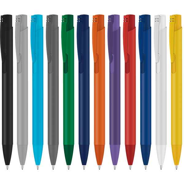 Q129 Mood Colour GRS Recycled Soft Feel Ballpen - Full Colour