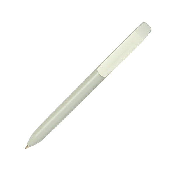 N131 Flow Pure Extra White Clip Ballpen - Spot Colour