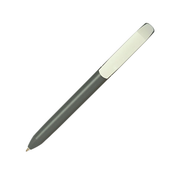 N131 Flow Pure Extra White Clip Ballpen - Spot Colour