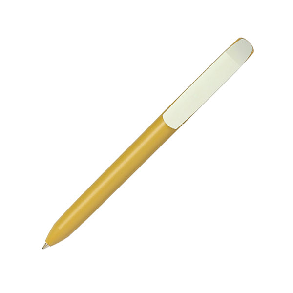 N131 Flow Pure Extra White Clip Ballpen - Spot Colour