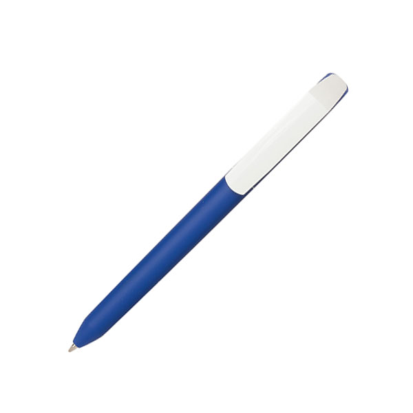 L053 Maxema Pure Soft White Clip Ballpen