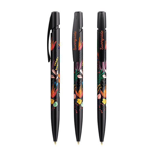 Q110 BIC Media Clic Ballpen - Spot Colour