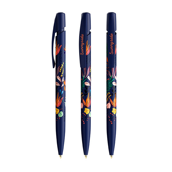 Q110 BIC Media Clic Ballpen - Spot Colour