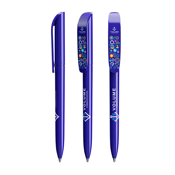 Q110 BIC Super Clip Ballpen - Full Colour