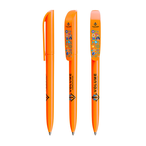 Q110 BIC Super Clip Ballpen - Full Colour