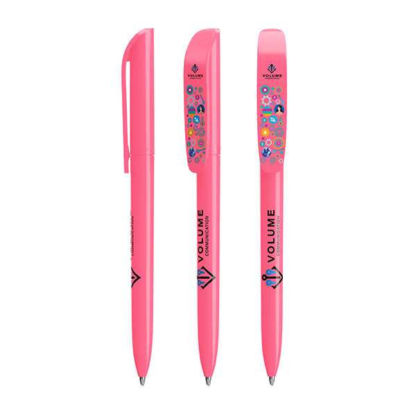 Q110 BIC Super Clip Ballpen - Full Colour