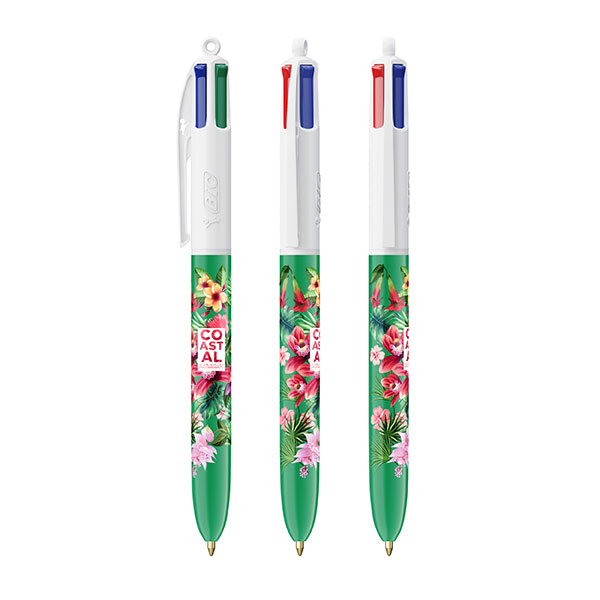 Q111 BIC 4 Colours Ballpen - Full Colour