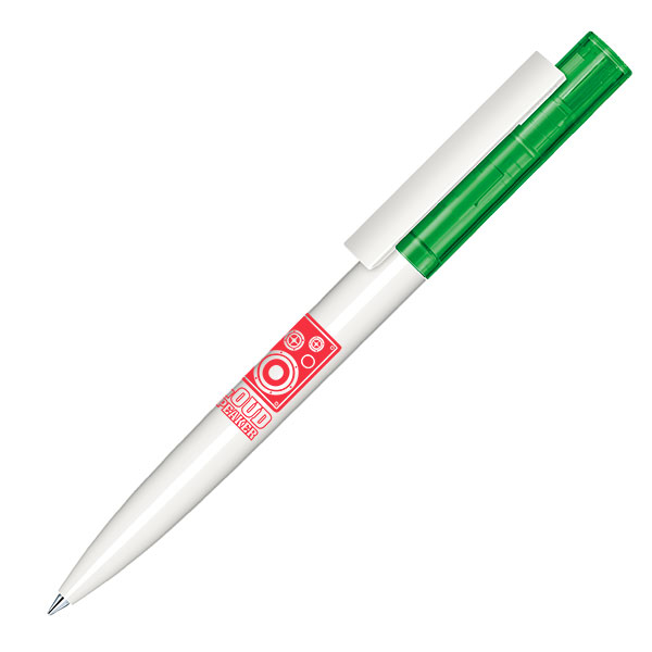 H045 senator Headliner Clear Basic Plastic Ballpen