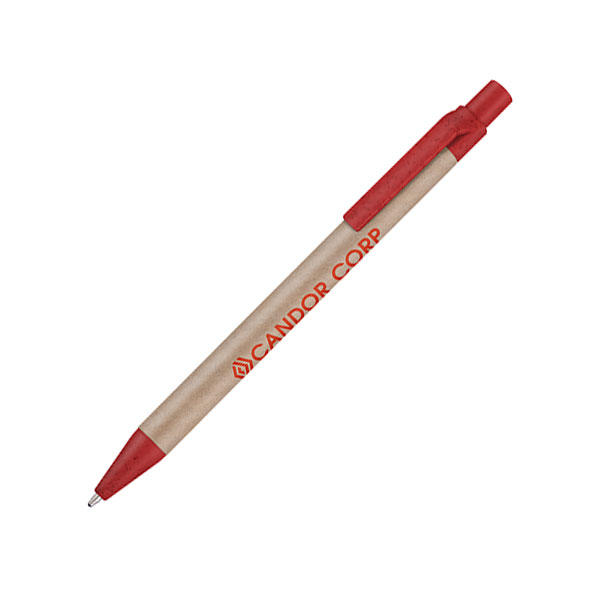 M056 Biosense Wheatstraw Ballpen - Spot Colour