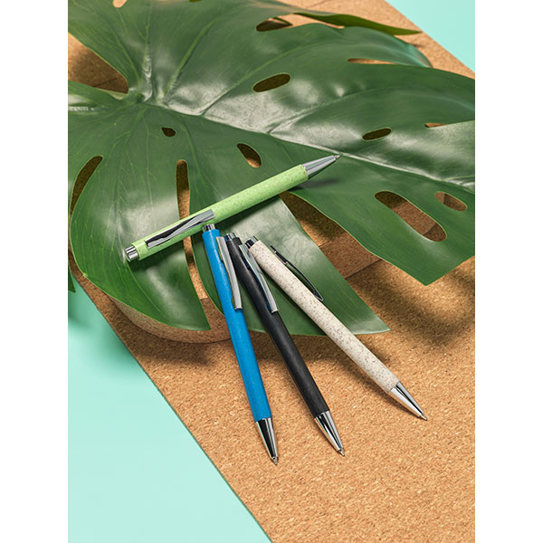 J049 Tual Wheat Straw Ballpen