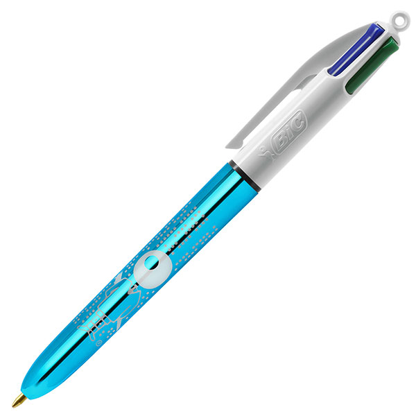 H048 BIC 4 Colours Shine Ball Pen