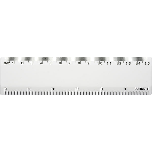 M063 BG 6 Inch/150mm Ruler - Full Colour